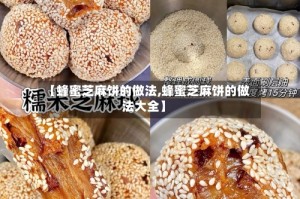 【蜂蜜芝麻饼的做法,蜂蜜芝麻饼的做法大全】