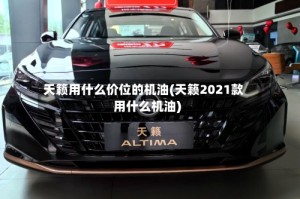 天籁用什么价位的机油(天籁2021款用什么机油)