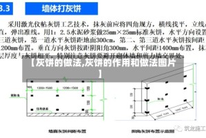 【灰饼的做法,灰饼的作用和做法图片】