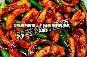 炒鱿鱼的做法大全(炒鱿鱼的做法怎么做)