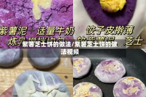 紫薯芝士饼的做法/紫薯芝士饼的做法视频