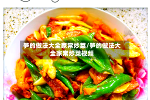 笋的做法大全家常炒菜/笋的做法大全家常炒菜视频