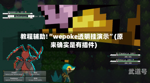 教程辅助!“wepoke透明挂演示”(原来确实是有插件)-第3张图片