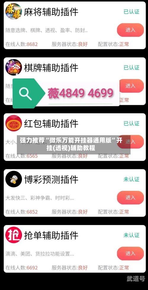 强力推荐“微乐万能开挂器通用版”开挂(透视)辅助教程-第3张图片