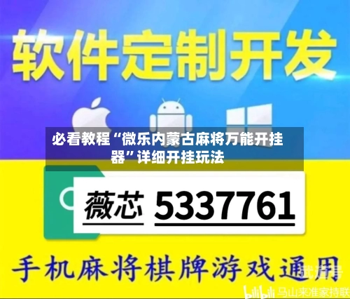 必看教程“微乐内蒙古麻将万能开挂器”详细开挂玩法-第3张图片