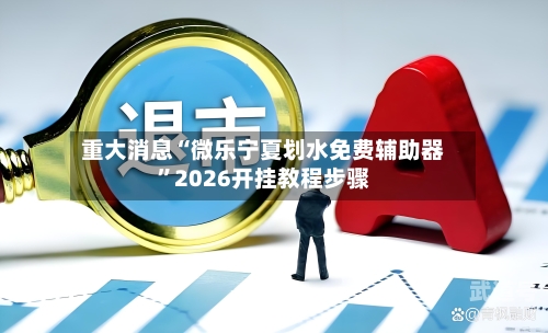 重大消息“微乐宁夏划水免费辅助器”2026开挂教程步骤-第2张图片