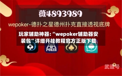 玩家辅助神器:“wepoker辅助器安装包	”详细开挂教程官方正版下载-第2张图片