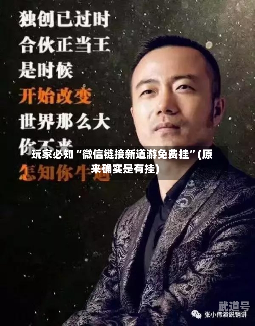 玩家必知“微信链接新道游免费挂	”(原来确实是有挂)-第1张图片