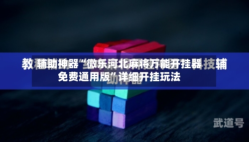 辅助神器“微乐河北麻将万能开挂器免费通用版”详细开挂玩法-第2张图片